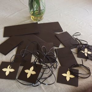 Authentic Louis Vuitton gift tags/Receipt holder’s